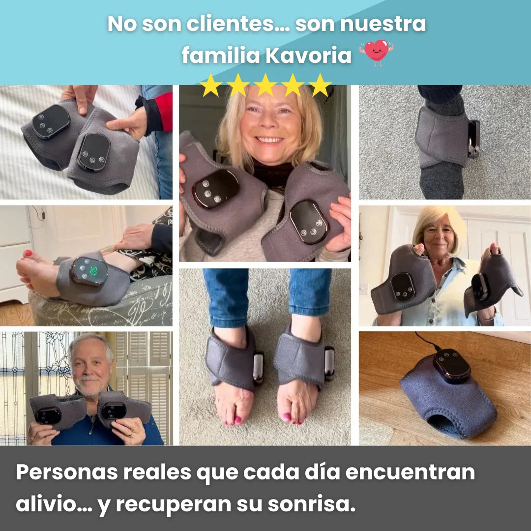 TeraPie™ – Calor + Compresión + Vibración para aliviar el dolor en minutos
