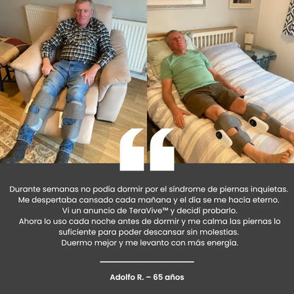 TeraVive™ – Masajeador inteligente para pantorrillas y piernas cansadas