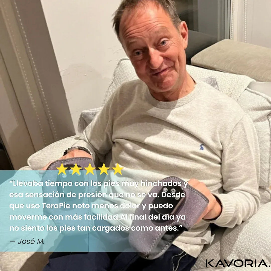 TeraPie™ – Alivio para pies hinchados y pesados